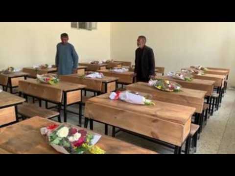 Afghanistan mourns 85 victims of school bomb attack