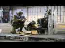 Clashes between Israeli troops and Palestinian protesters in Hebron