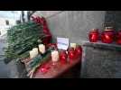 Memorial in Moscow for victims of Kazan school shooting