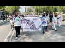 Relatives of people who disappeared march in Mexico to demand justice
