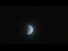 Lunar eclipse seen from Mexico