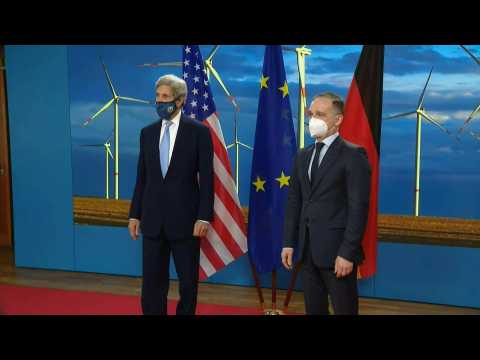 German Foreign minister Maas welcomes US Climate Envoy Kerry