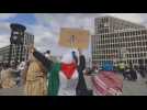 Demonstration in Berlin in solidarity with the Palestinian people