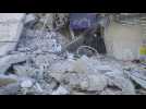 Destruction in Gaza after Israeli bombings