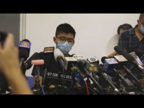 Hong Kong's Joshua Wong given 10-month sentence for Tiananmen vigil role