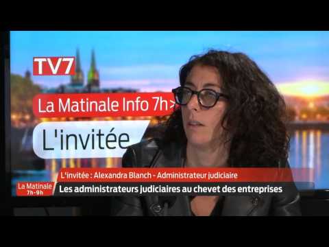 La Matinale | L'invitée | Alexandra Blanch, administrateur judiciaire