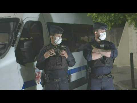 Police stand guard after French officer killed during anti-drug operation in Avignon