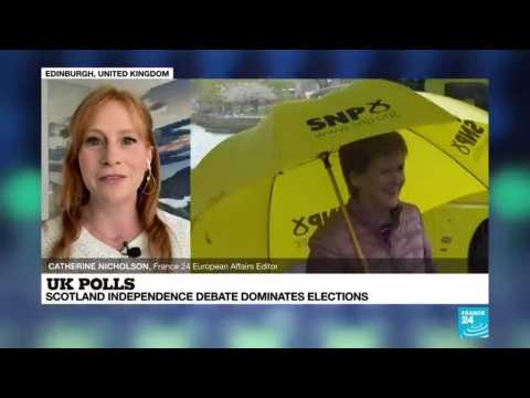Scotland independence debate dominates UK polls