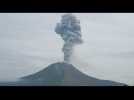 Indonesia: Mount Sinabung spews hot ash and smoke into the sky