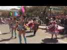 Bolivia celebrates the "Morenada" with music and dance