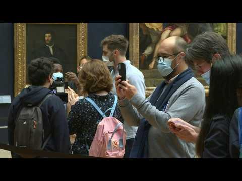 Louvre Museum in Paris reopens after six-months