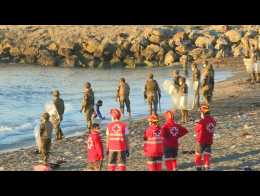 Migrants Un Bebe Sauve Des Eaux A Ceuta Enclave Espagnole Au Maroc