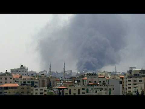 Israeli strike on Gaza City amid diplomatic push for a ceasefire