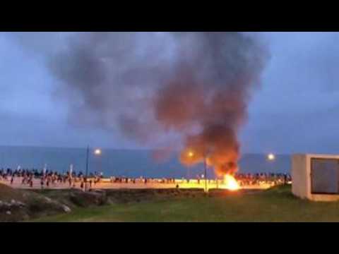 Moroccan migrants riot near border with Ceuta