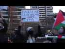 Caravan protest held in Chilean capital against violence in Gaza