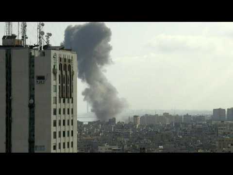 Israeli strike on Gaza despite diplomatic push for ceasefire