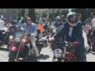 Bikers in Skopje raise awareness about prostate cancer