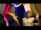 Guillermo Lasso is sworn in as Ecuador's president - Label : AFPTV - First images - Category : News