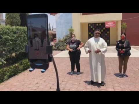 Father Cheke, the viral Mexican priest on TikTok talking about God