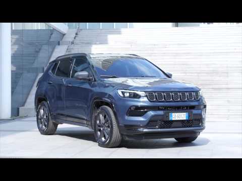 New Jeep Compass 80th Design in Blue Shade