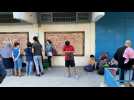 Palestinians take shelter at UN offices in Gaza following Israeli strikes - Label : AFPTV - First images - Category : News