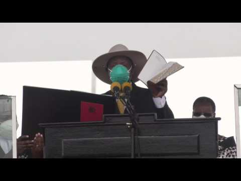 Uganda's Museveni sworn in for sixth term as Ugandan president