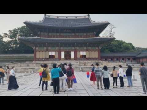 Springtime tours of Seoul's Changdeokgun palace amid coronavirus pandemic