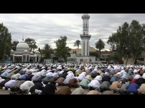 Worshippers join Eid prayers in Pakistan