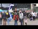 Scottish independence supporters hold rally in Glasgow ahead of May 6 election