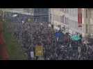 Thousands defy Covid-19 restrictions for May Day rally in Berlin