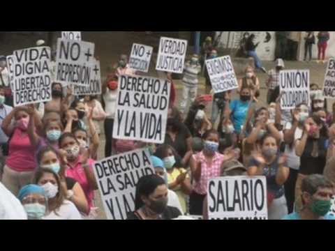 Workers in Venezuela demand decent salaries, vaccines for all on Labor Day