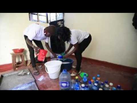 Free handmade soaps distributed in Nairobi slums to fend off Covid-19