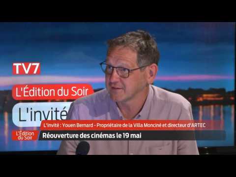 L'Édition du Soir | L'invité | Youen Bernard, propriétaire de la Villa Monciné et directeur d'ARTEC