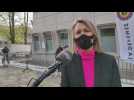Ludivine Dedonder s'exprime sur le 10e centre de vaccination bruxellois ouvert à l'hôpital militaire de Neder-Over-Heembeek