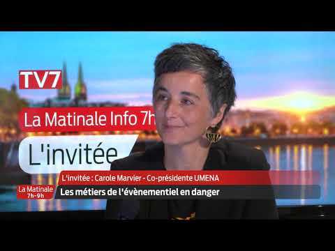 La Matinale | L'invitée | Carole Marvier, co-présidente de l'UMENA