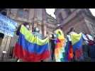 Protests against Colombian govt, police brutality held in Bolivia