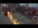 Vigil held in Mexico City to demand justice for metro accident victims