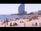 Beaches in Barcelona impose capacity limit due to pandemic