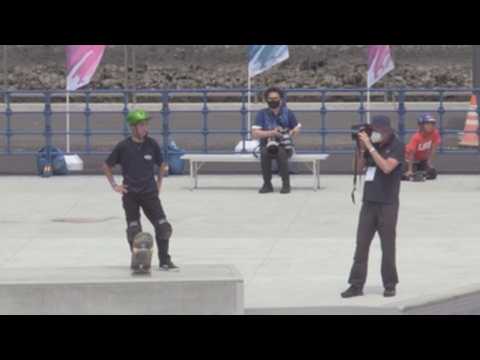 Skateboarding preparations ahead of dubut in Tokyo 2020 Olympic Games