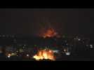 Israeli army launches intensive bombardment of Gaza Strip