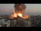 Israeli strikes hit targets in Gaza City