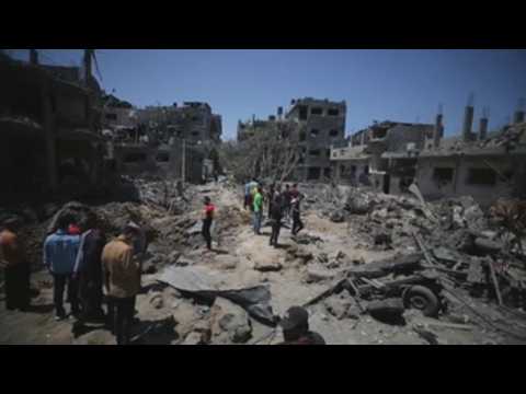 Hundreds killed and Beit Hanun city destroyed after Israeli airstrikes in Gaza