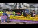 Protests continue in South Korea over Japan's Fukushima water plan