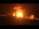 Israeli air strikes pummel Gaza Strip - Label : AFPTV - First images - Category : News