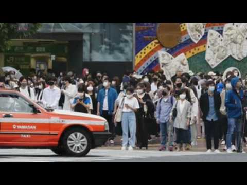 Tokyo streets crowded after Japan extended state of emergency
