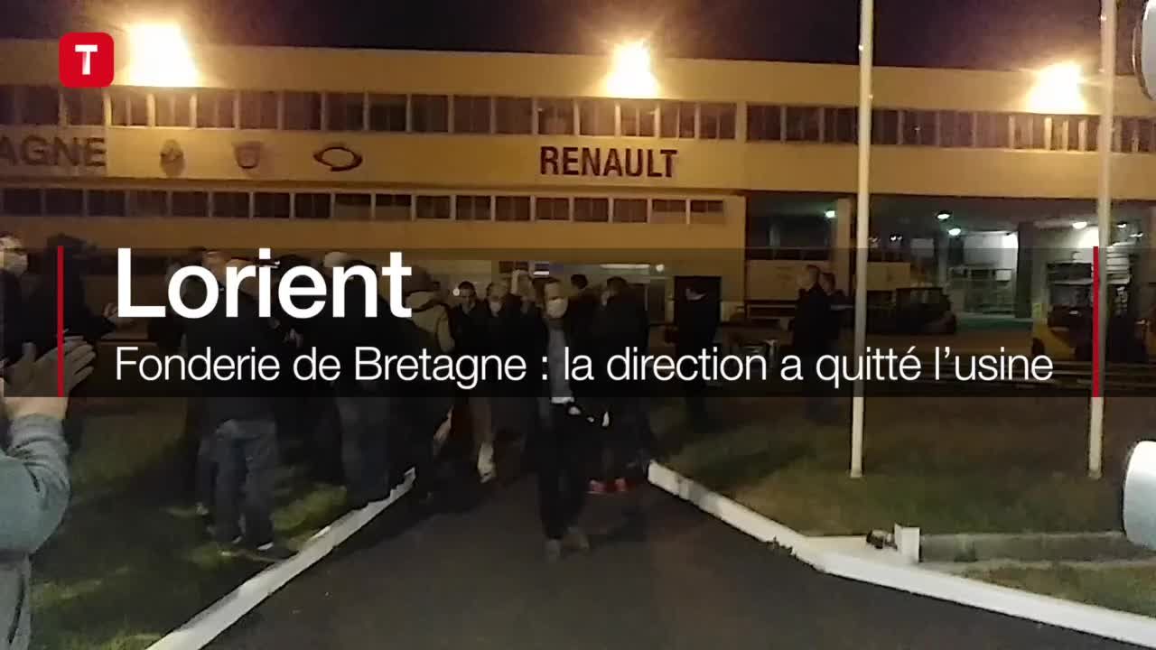 Lorient. Fonderie de Bretagne : la direction a quitté l’usine (Le Télégramme)