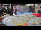 Indonesia police seize over two tonnes of crystal meth