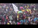 Colombians protest against plan for tax hikes