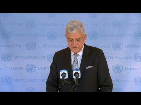 UN General Assembly President says Gaza ceasefire is 'reassuring'