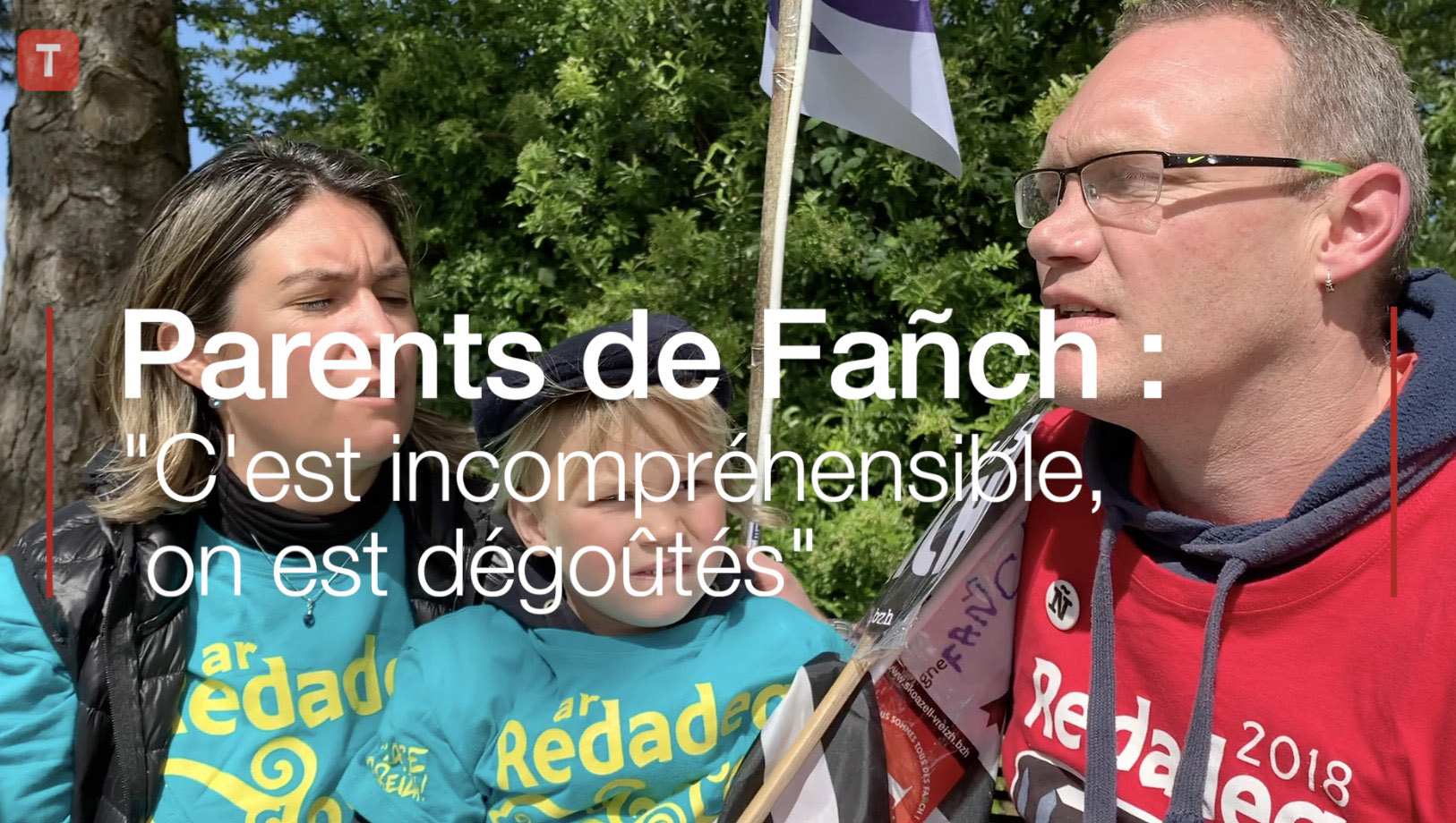 Langues régionales. Parents de Fañch : "C'est incompréhensible, on est dégoûtés" (Le Télégramme)